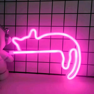 Cat Neon Sign