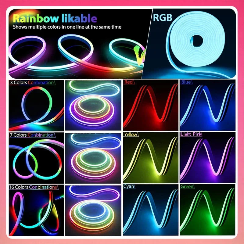 5V RGB Neon Strip Light